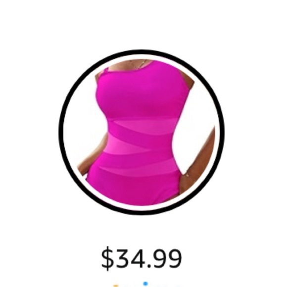 NEW Stunning, sexy asymmetrical cut out swimsuit🌴ONLY 2 LEFT - Picture 3 of 5